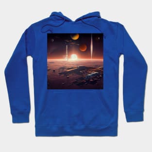 Interplanetary Spaceport Hoodie